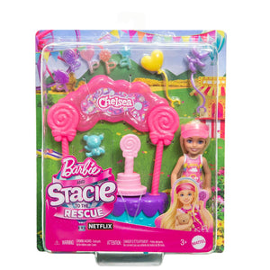 BARBIE CHELSEA KARKKIKOJU JA NUKKE