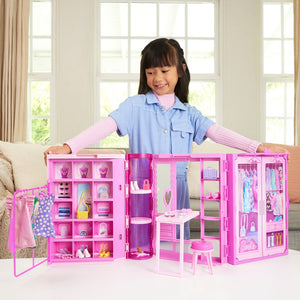 BARBIE FASHION FUN VAATEKAAPPI JA NUKKE