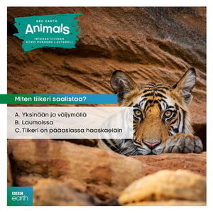 BBC EARTH ANIMALS PELI