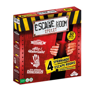 ESCAPE ROOM PAKOHUONEPELI RED - RUOTSINKIELINEN
