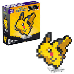 MEGA POKÉMON PIXEL ART PIKACHU -RAKENNUSSARJA