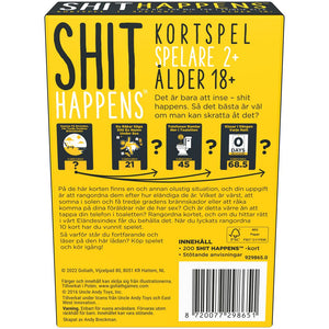 SHIT HAPPENS PARTYSPEL - SVENSKA