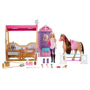 BARBIE ULTIMATE STABLE NUKKE & HEVONEN