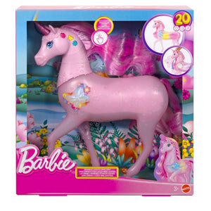 BARBIE YKSISARVINEN ÄÄNILLÄ JA VALOILLA