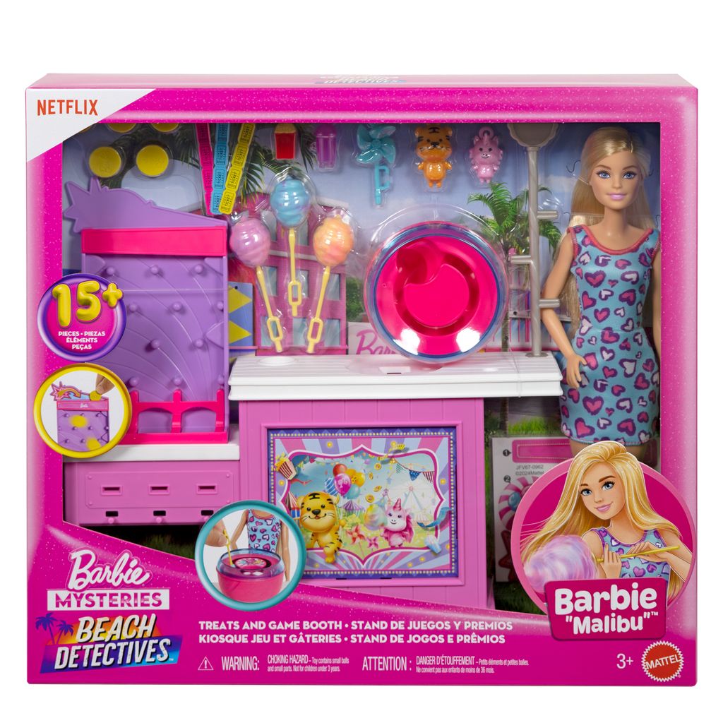 BARBIE MYSTEERIT TREATS AND GAMES KOJU