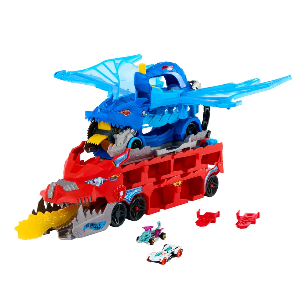 HOT WHEELS CITY ULTIMATE DUAL DRAGON HAULER