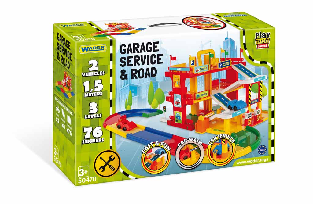 WADER GARAGE SERVICE WITH ROAD PARKKITALO
