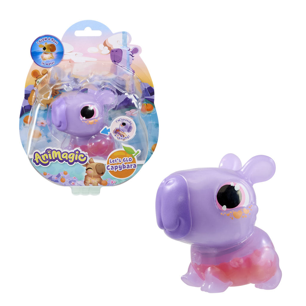 ANIMAGIC LET'S GLO CAPYBARA LILA