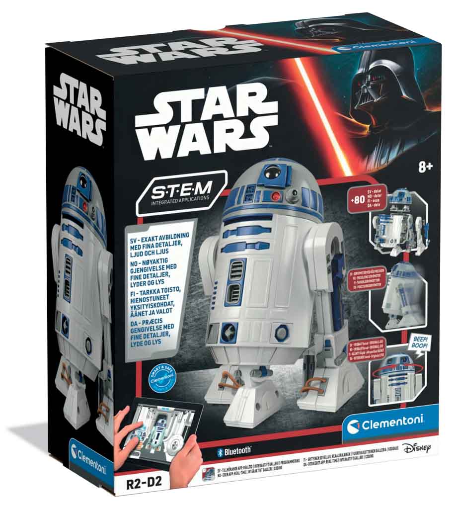 CLEMENTONI STAR WARS R2-D2 ROBOTTI