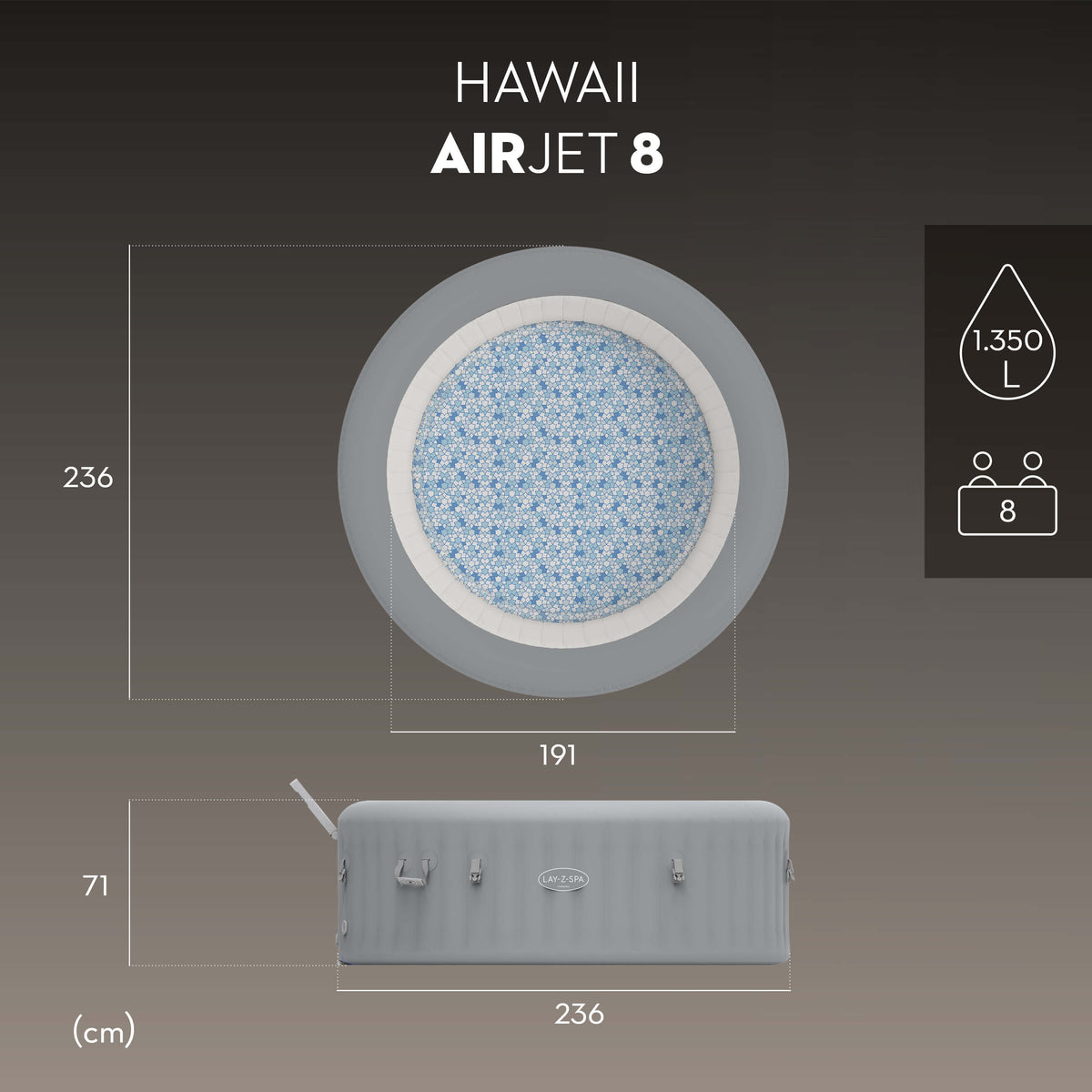 BESTWAY HAWAII AIRJET POREALLAS