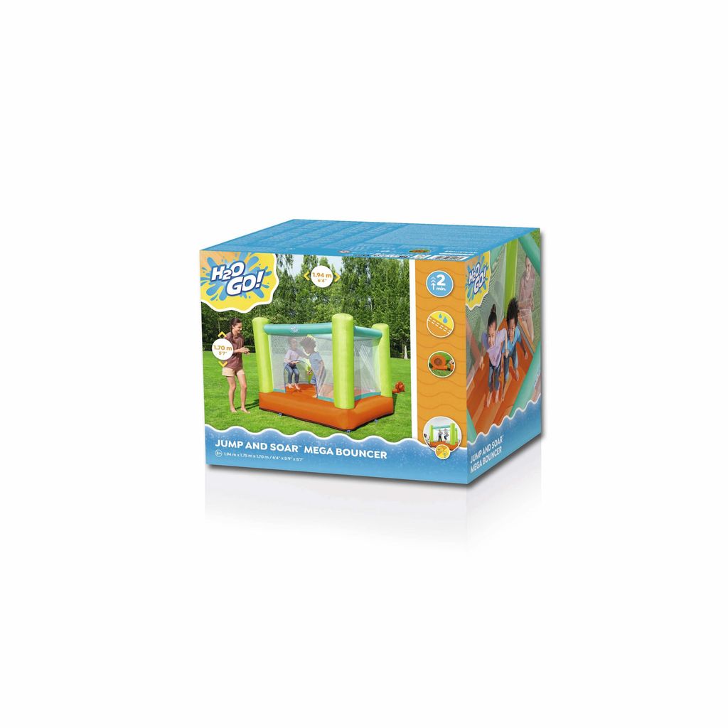 BESTWAY H2OGO! JUMP AND SOAR MEGA BOUNCER