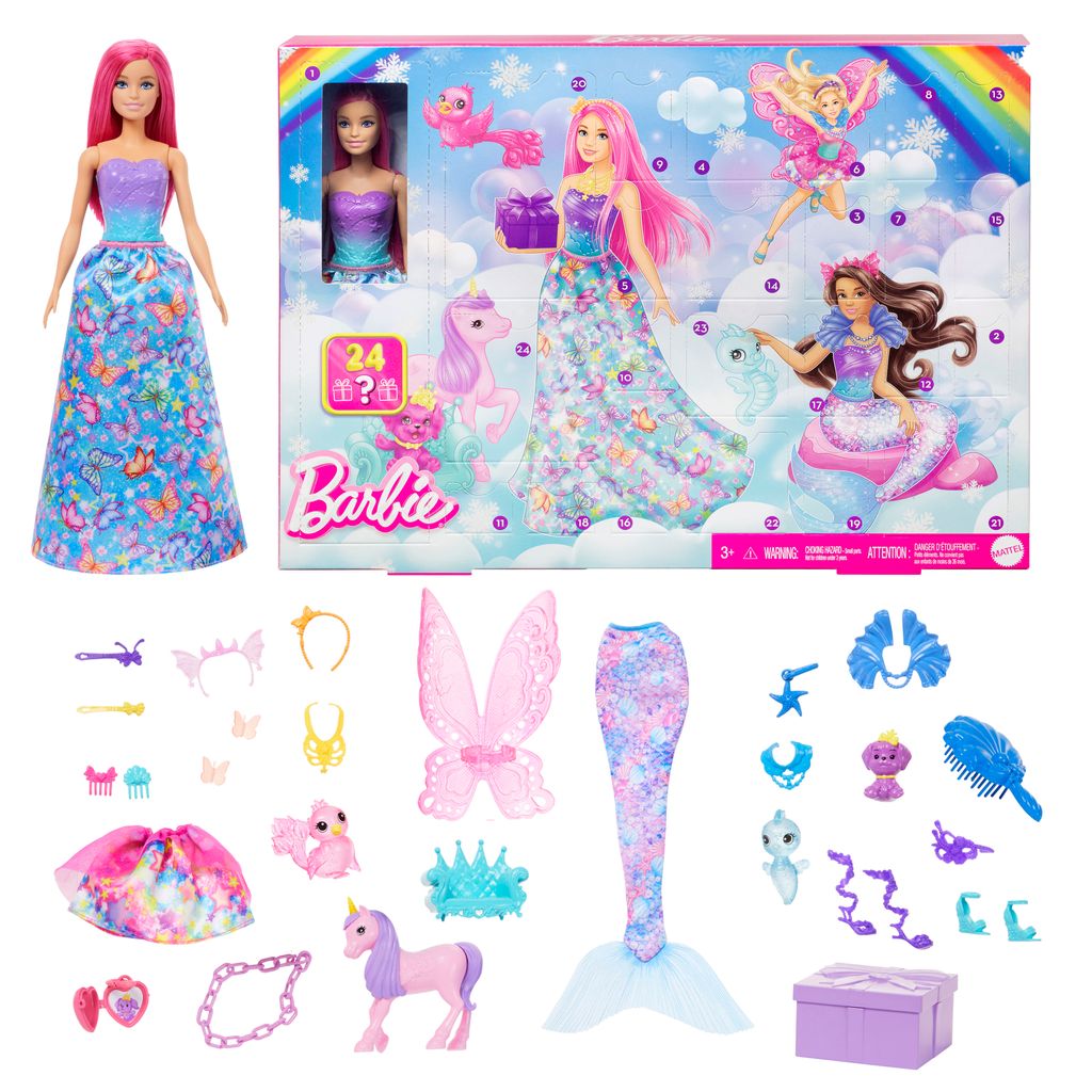 Barbie joulukalenterit