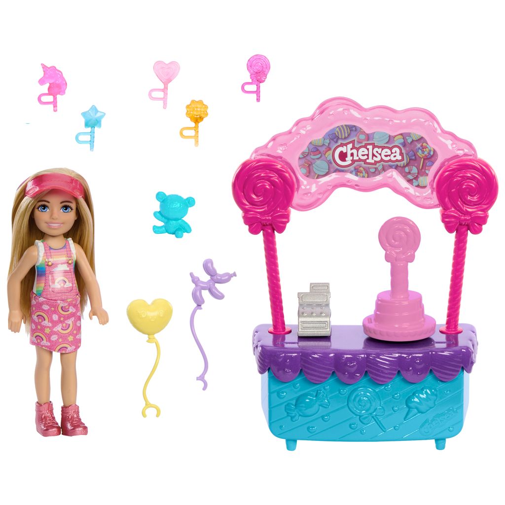 BARBIE CHELSEA KARKKIKOJU JA NUKKE