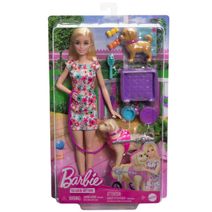 BARBIE NUKKE JA KOIRAT LEIKKISETTI