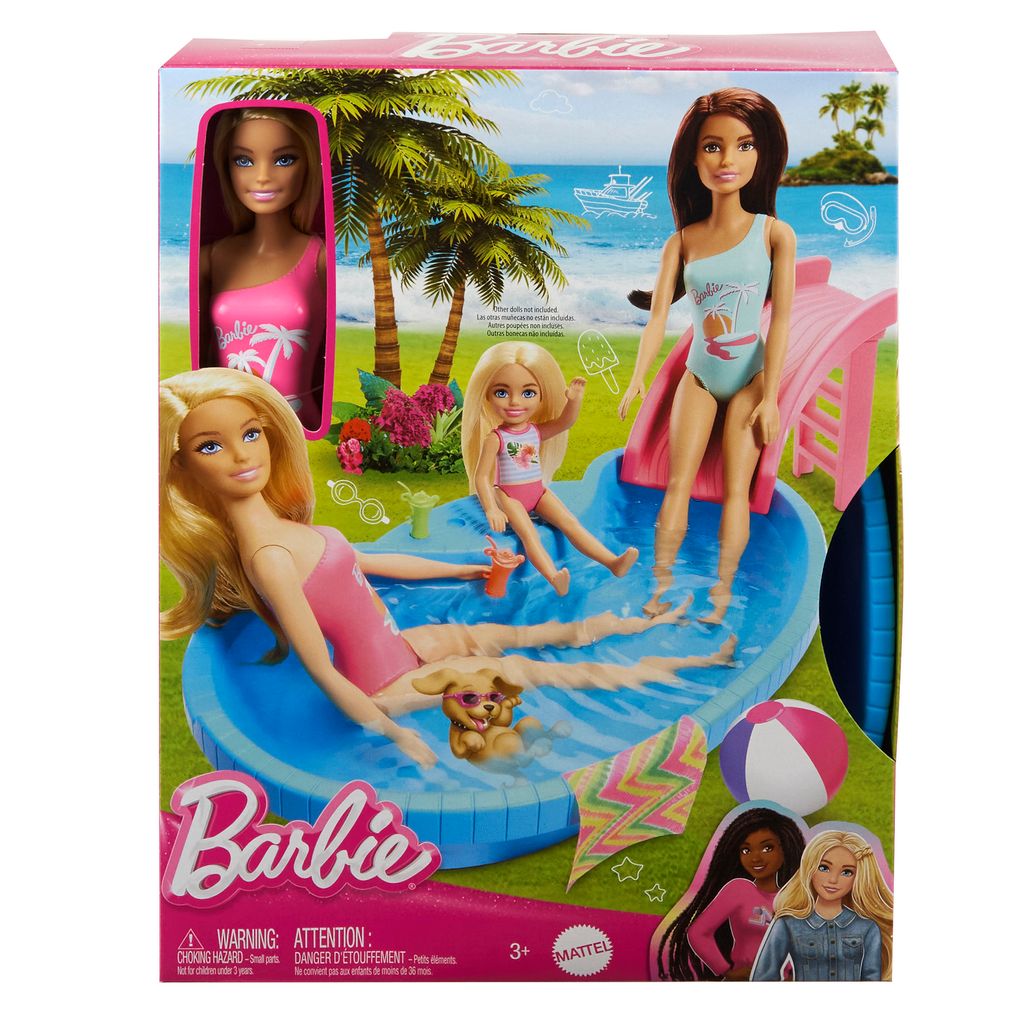 BARBIE UIMA-ALLAS JA NUKKE