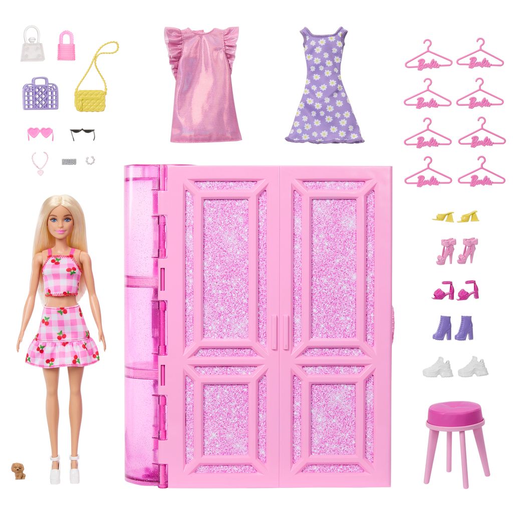 BARBIE FASHION FUN VAATEKAAPPI JA NUKKE