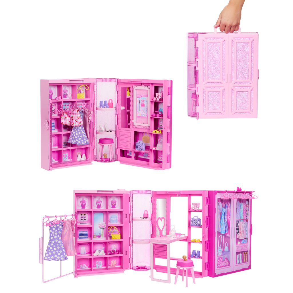 BARBIE FASHION FUN VAATEKAAPPI JA NUKKE