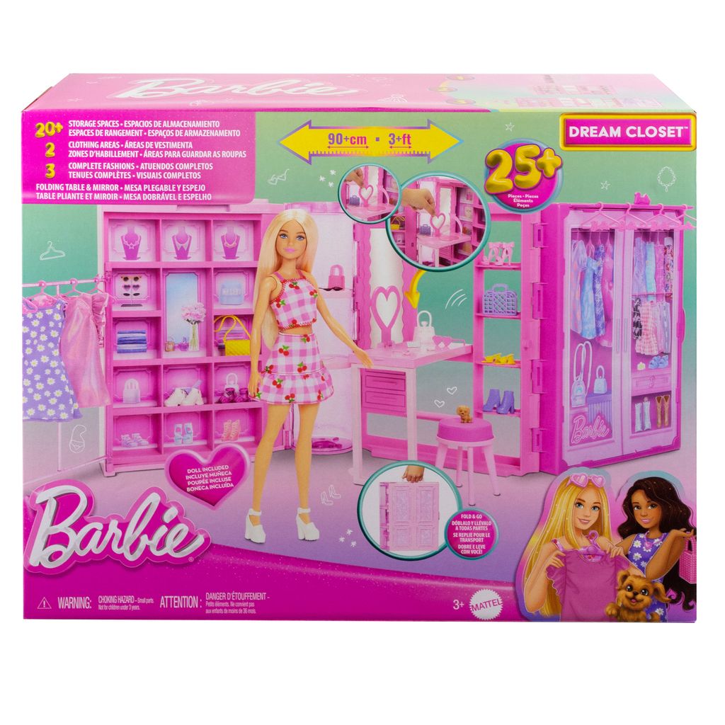 BARBIE FASHION FUN VAATEKAAPPI JA NUKKE