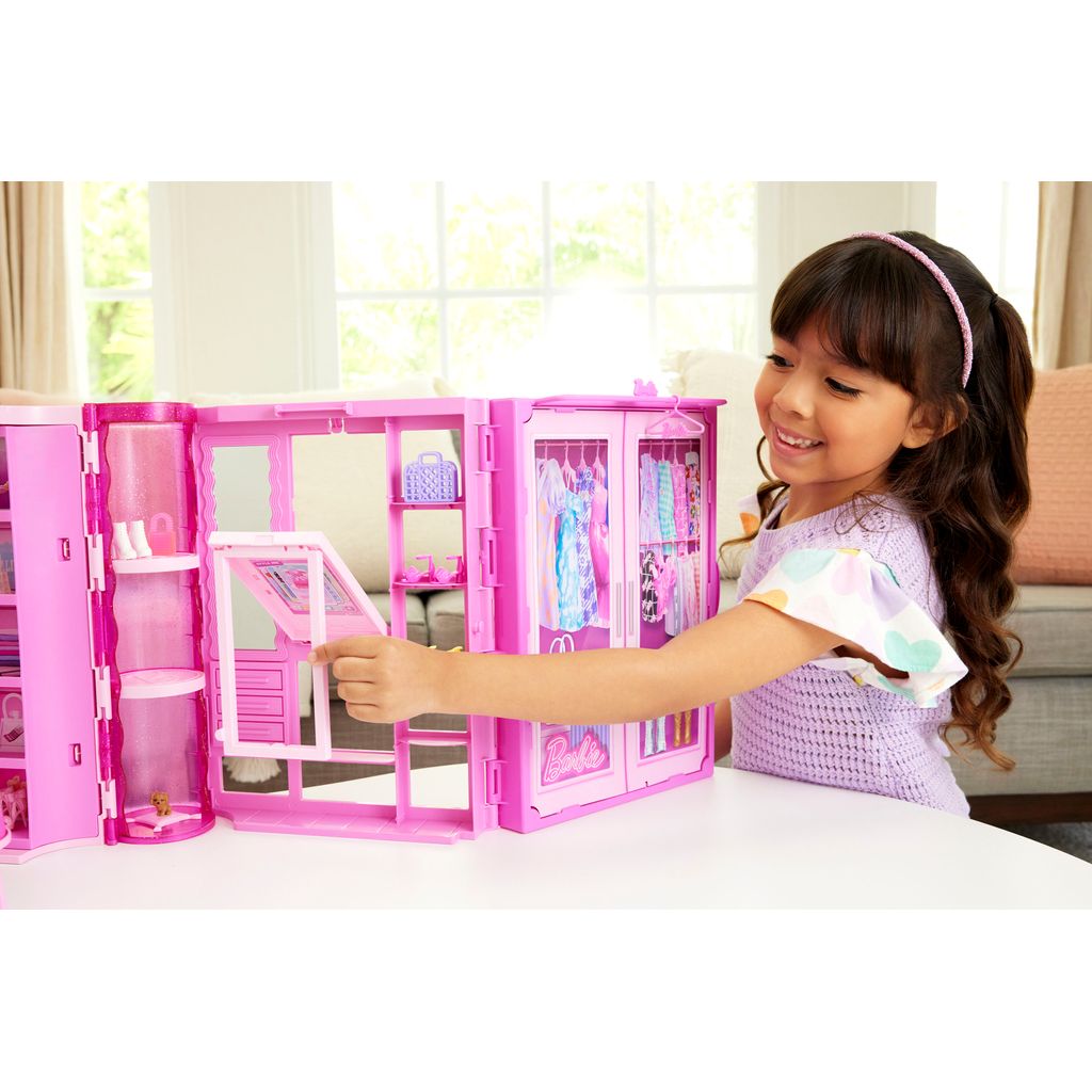 BARBIE FASHION FUN VAATEKAAPPI JA NUKKE