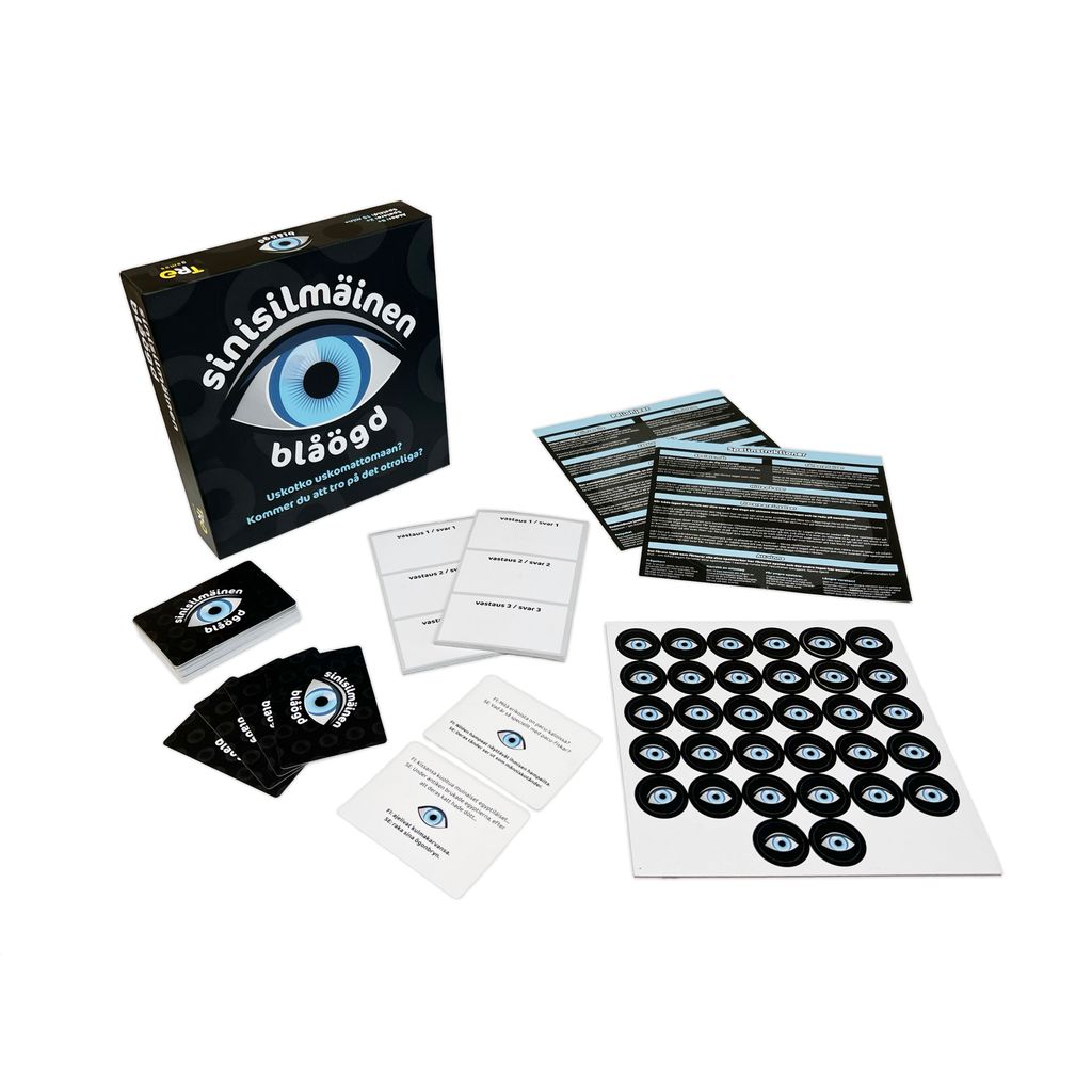 BLÅÖGD - SINISILMÄINEN -PELI