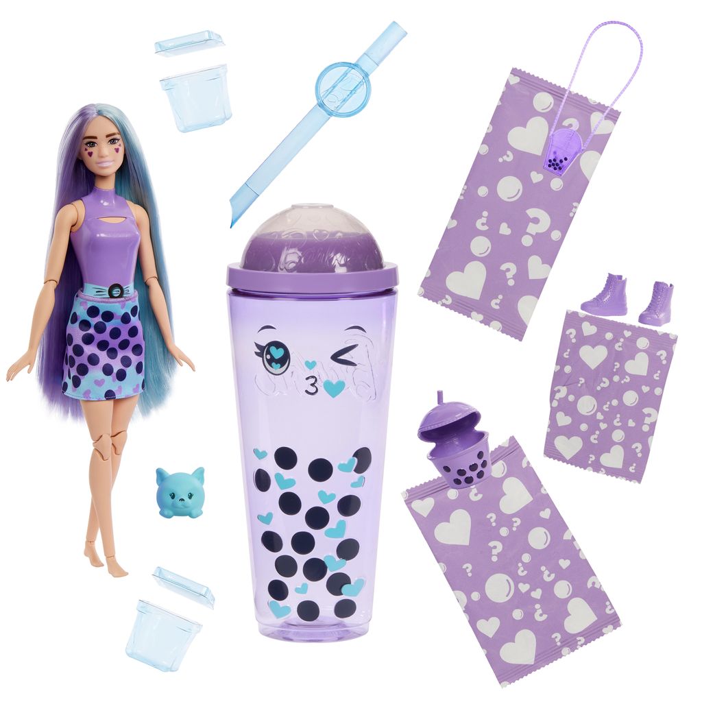 BARBIE POP REVEAL BOBA SERIES - TARO MILK