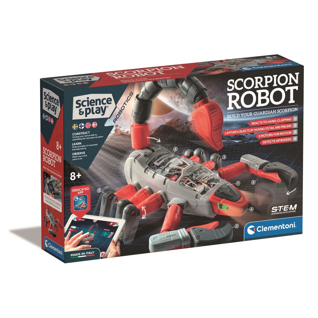 CLEMENTONI SCORPION -ROBOTTI