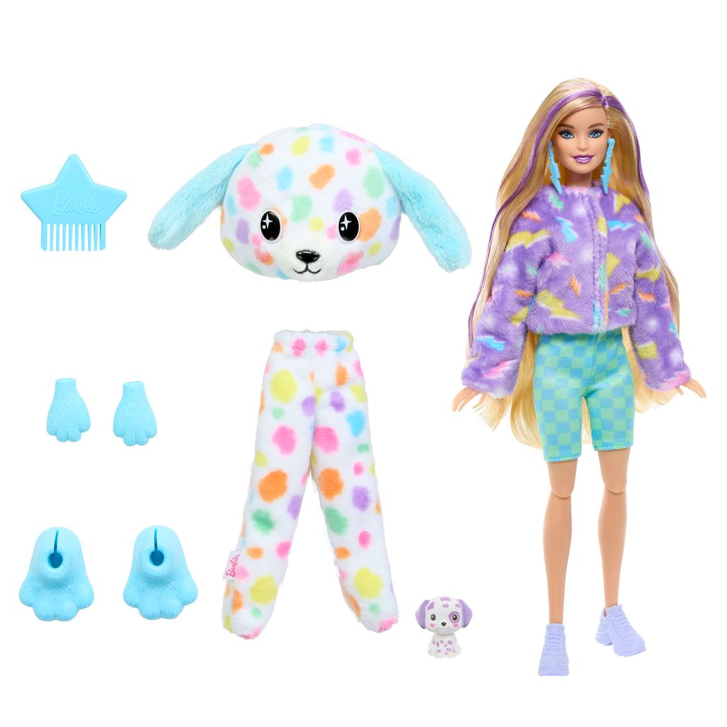 BARBIE CUTIE REVEAL COLOR DREAMS DALMATIALAINEN