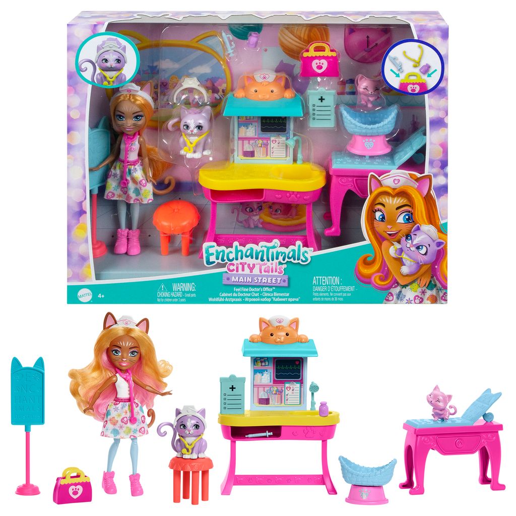 ENCHANTMALS DOCTOR'S OFFICE -LÄÄKÄRILEIKKISETTI