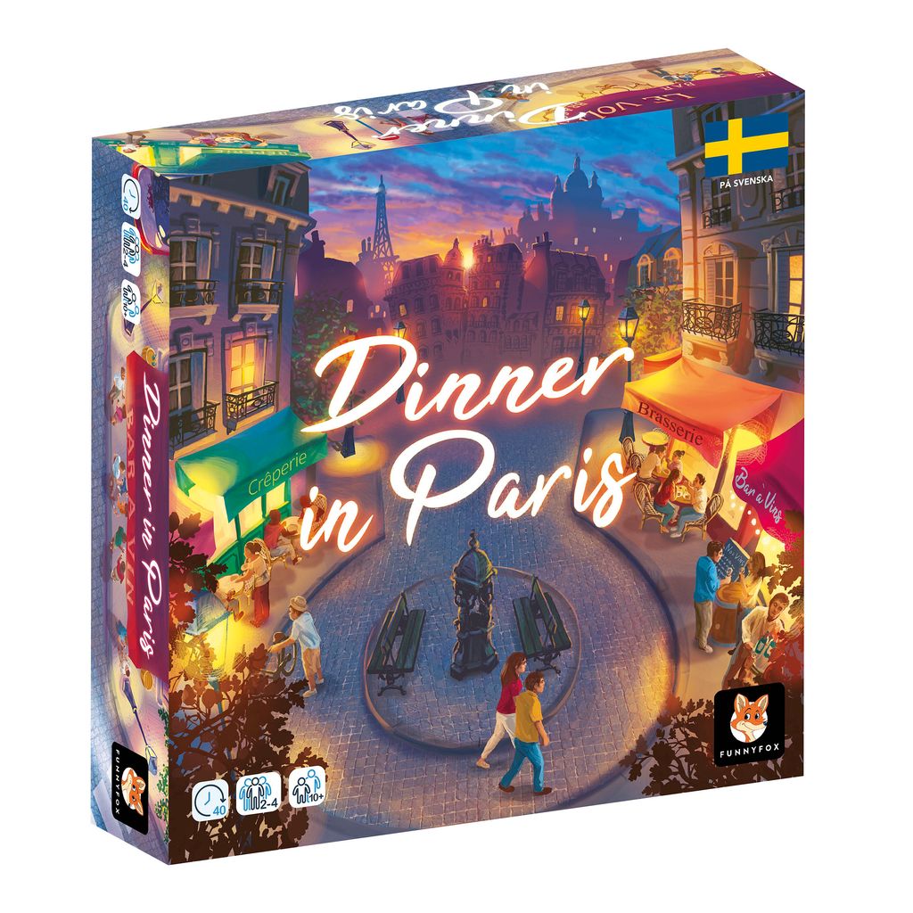 DINNER IN PARIS - RUOTSINKIELINEN
