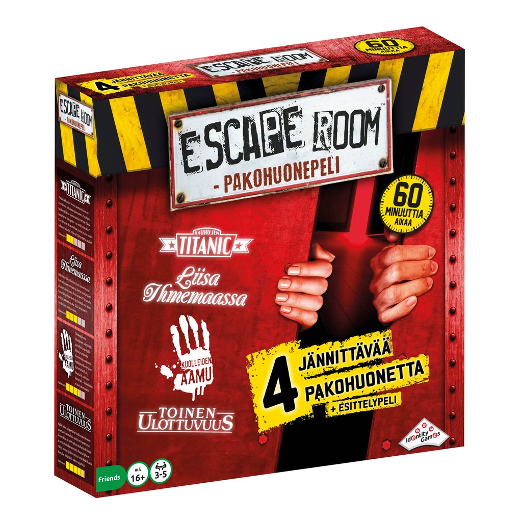 ESCAPE ROOM RED PAKOHUONEPELI