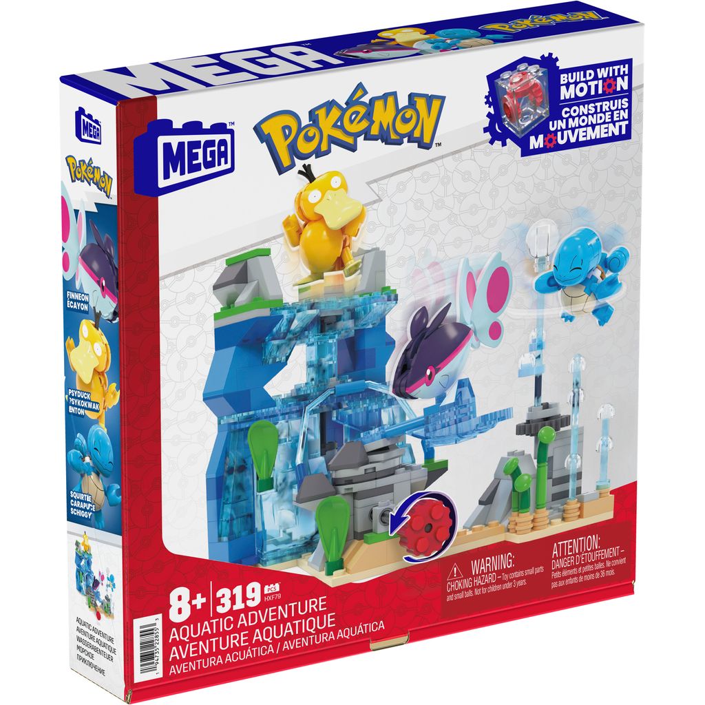 MEGA POKEMON AQUATIC ADVENTURE RAKENNUSSETTI