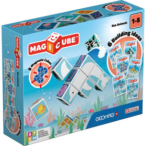 GEOMAG MAGICUBE MERIELÄIMET 11 OSAA