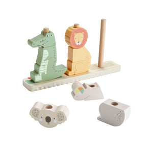 FISHER-PRICE WOOD STACK & SORT ANIMALS PINOAMISLELU