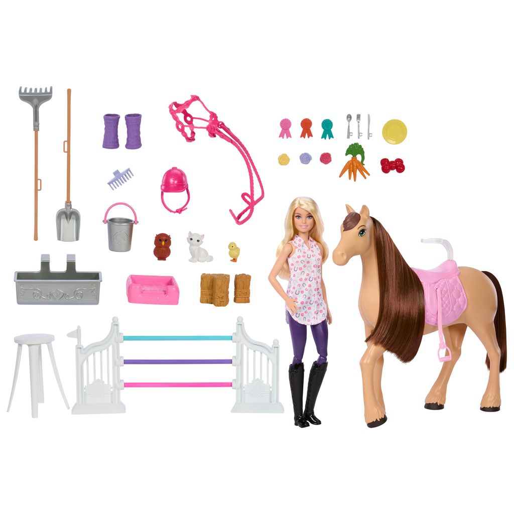 BARBIE ULTIMATE STABLE NUKKE & HEVONEN