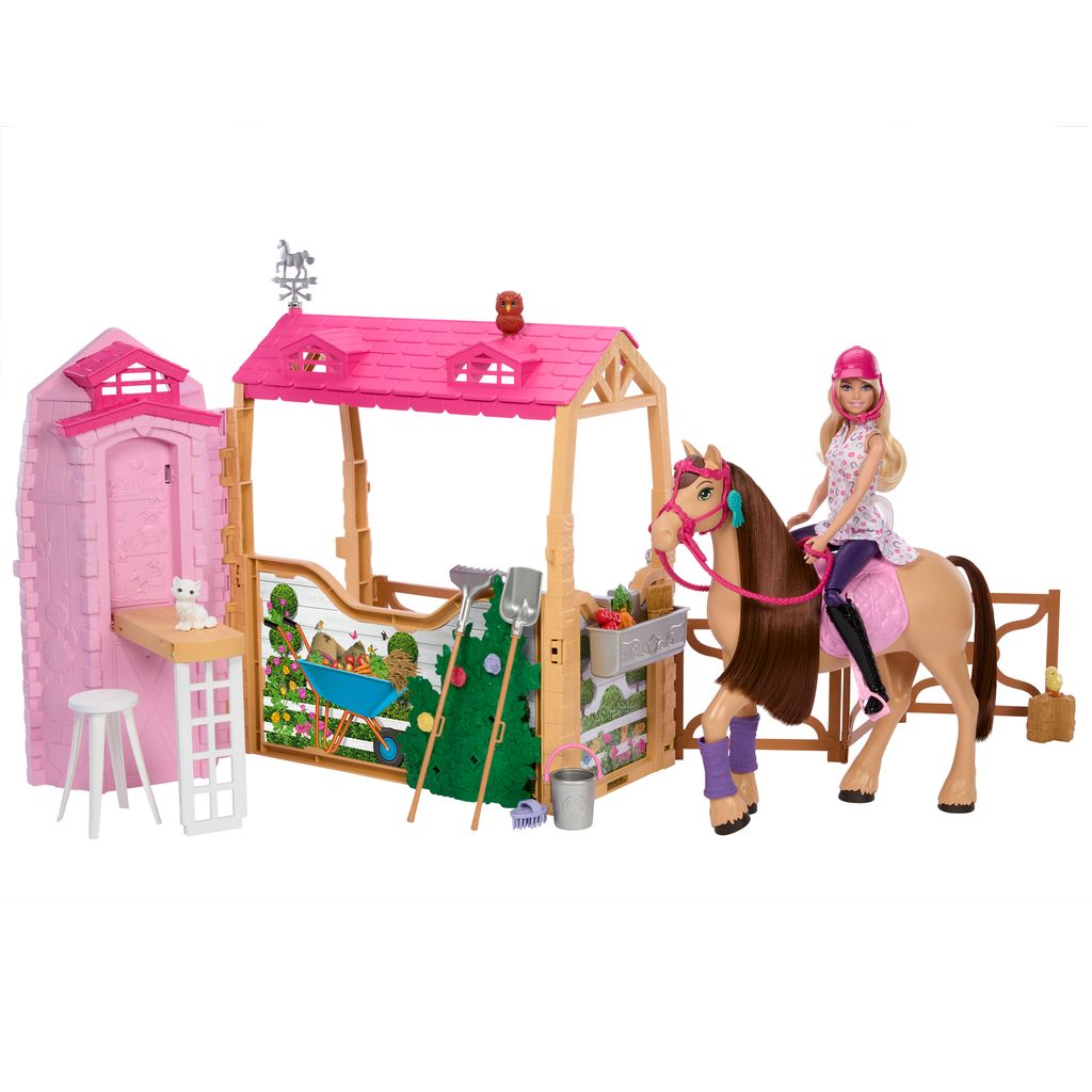 BARBIE ULTIMATE STABLE NUKKE & HEVONEN