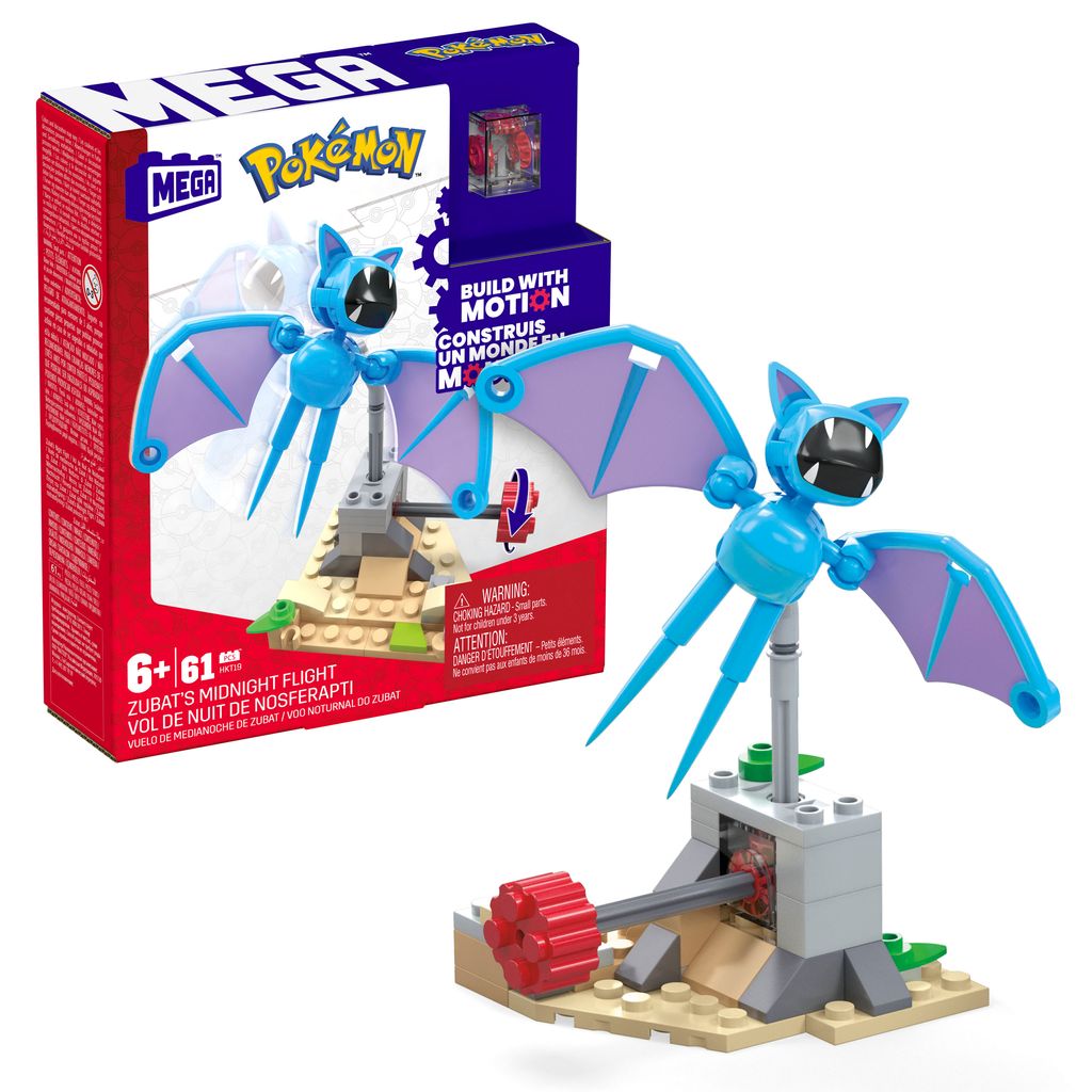 MEGA POKEMON ZUBAT'S DESERT FLIGHT -RAKENNUSSARJA