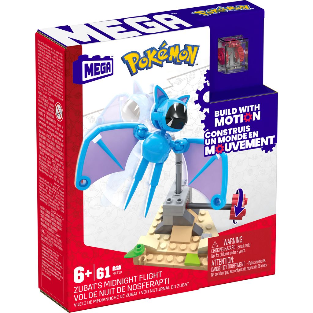 MEGA POKEMON ZUBAT'S DESERT FLIGHT -RAKENNUSSARJA