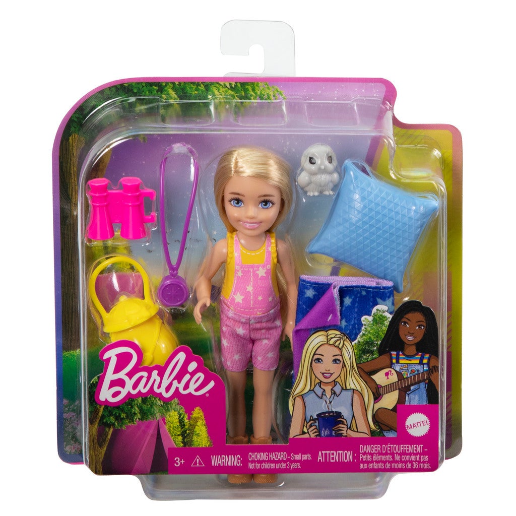 BARBIE LEIKKISETTI - CAMPING CHELSEA