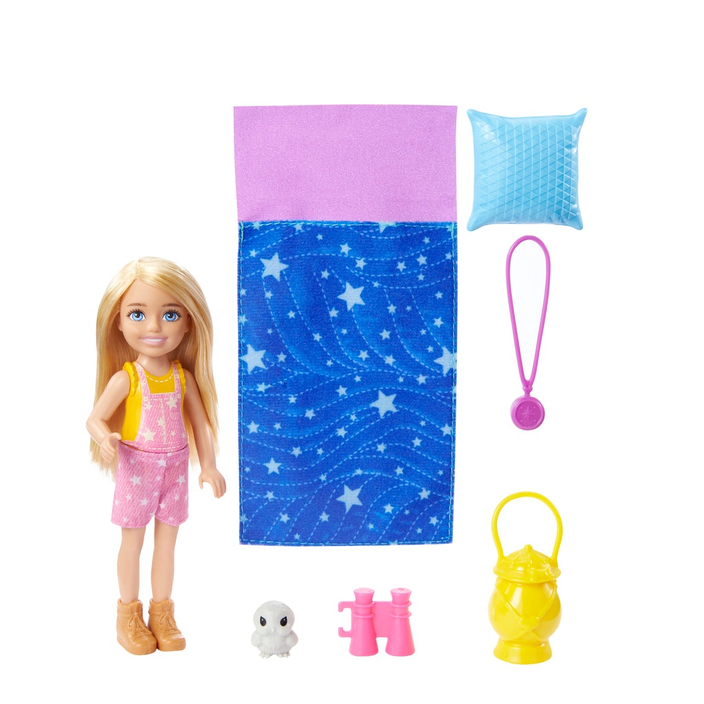 BARBIE LEIKKISETTI - CAMPING CHELSEA