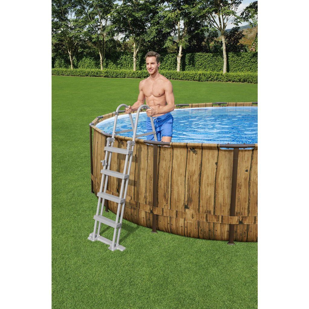 BESTWAY UIMA-ALLAS POWER STEEL VISTA 488 X 122 CM