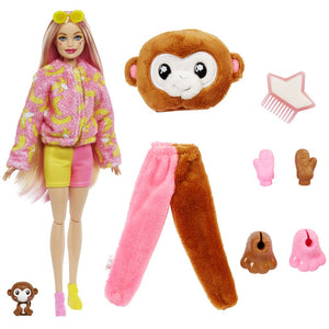 barbie cutie revael jungle friends apina