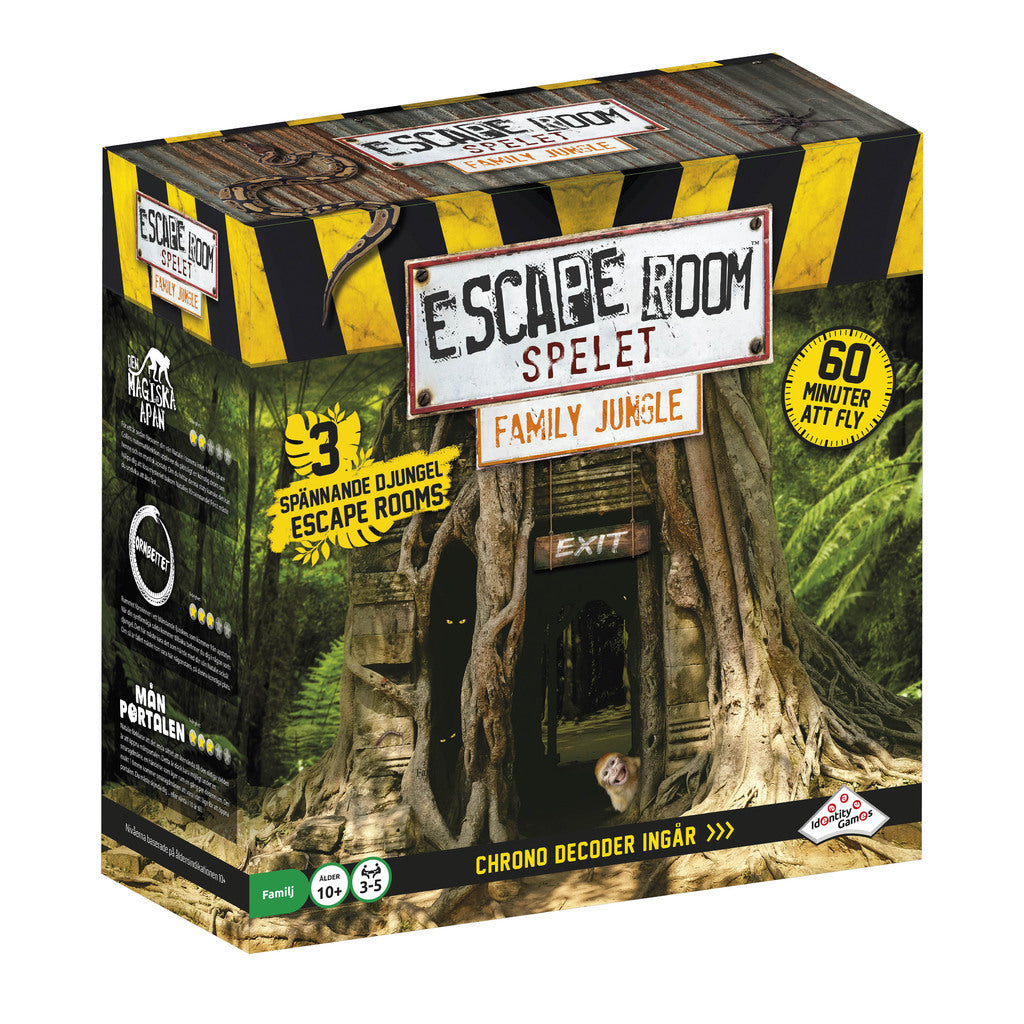 ESCAPE ROOM FAMILY JUNGLE - RUOTSI