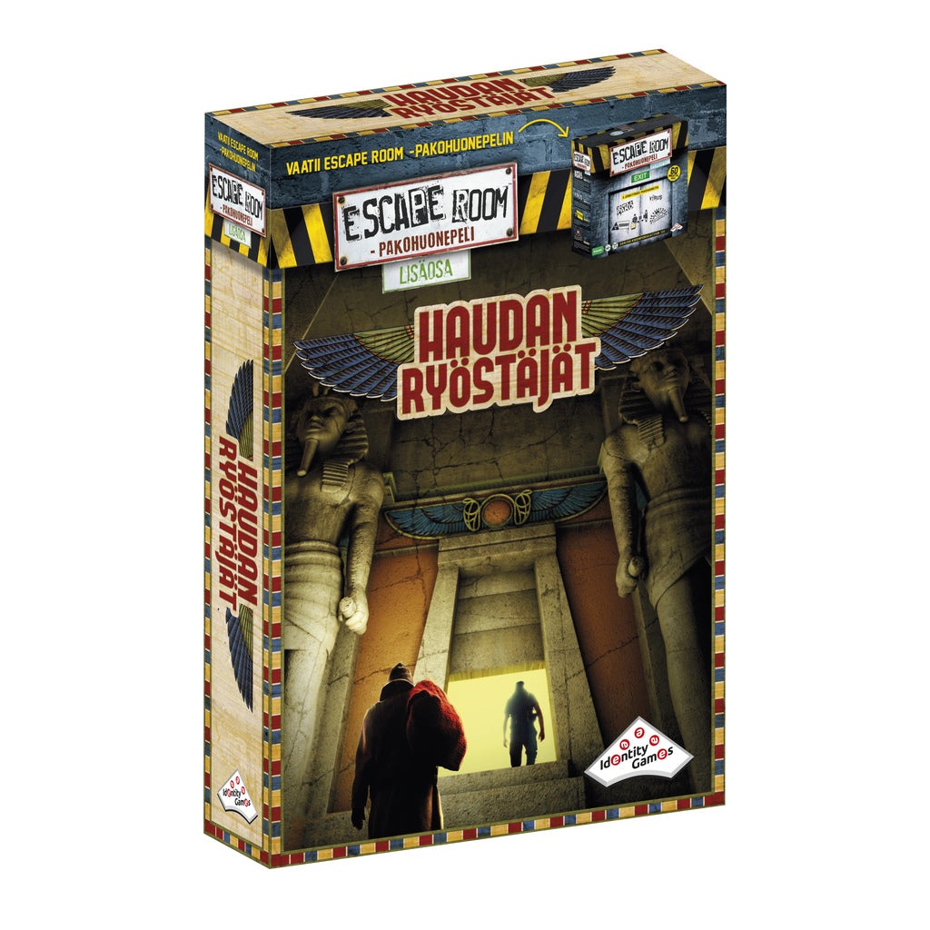 ESCAPE ROOM PAKOHUONE - HAUDANRYÖSTÄJÄT LISÄOSA