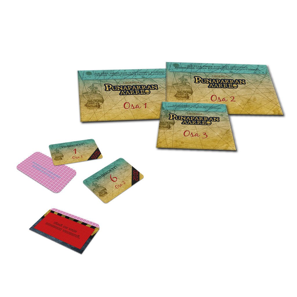 ESCAPE ROOM PAKOHUONE - PUNAPARRAN AARRE LISÄOSA