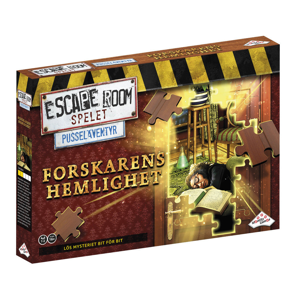 ESCAPE ROOM PUZZLE ADVENTURES: FORSKARENS HEMLIGHET - RUOTSI