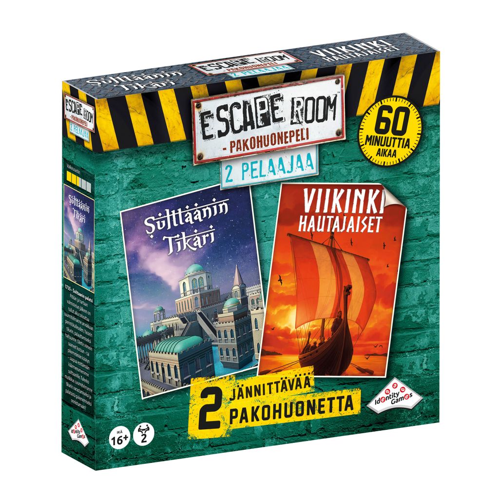escape room kahdelle pelaajalle