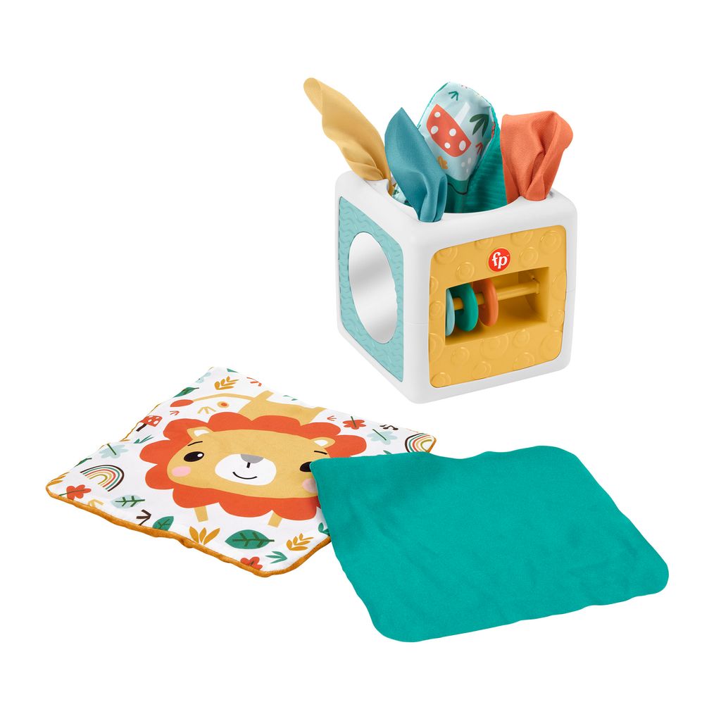 fisher-price tissue fun aktiviteettikuutio