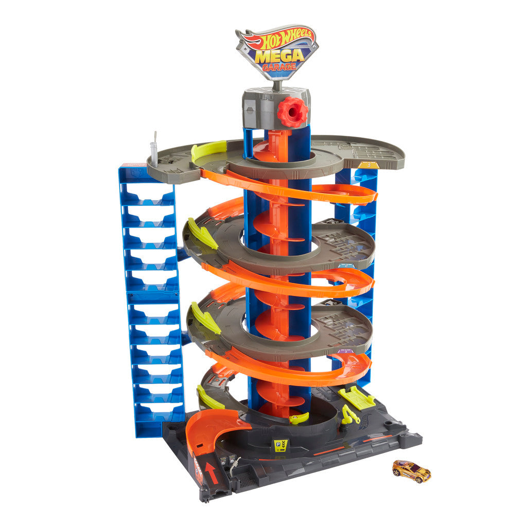 HOT WHEELS CITY MEGA GARAGE PARKKITALO