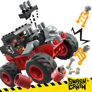 mega hot wheels smash n crash bone shaker