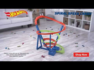 HOT WHEELS ACTION SPIRAL SPEED CRASH AUTORATA